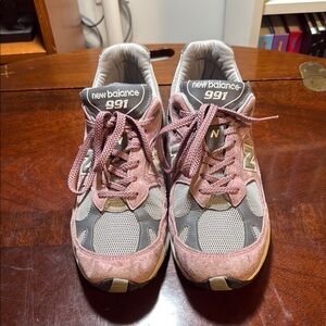 New Balance Made in England 991 “Wistful Mauve” Lifestyle Sneakers, US Men’s 10